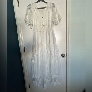 White Lace Dress